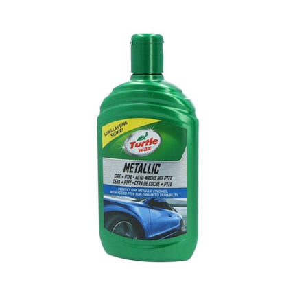 Turtle Wax 52870 Metallic Wax + PTFE 500ml Waterafstotend Synthetisch Polymeer - VCTparts.nl