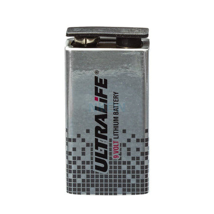 Ultralife 9V Lithium Batterij - 1200mAh Langdurige Energieoplossing voor Rookmelders tot 10 Jaar Levensduur  00740286100116 - VCTparts.nl