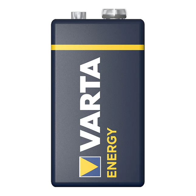 Varta Energy Alkaline Batterij 9V Blokbatterij in Blister