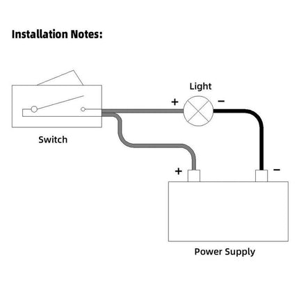 12V Drukknop Schakelaar - Aan/Uit met 100cm Kabel met Plakrand Rood - VCTparts.nl