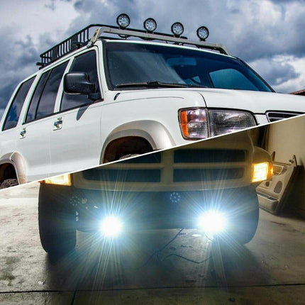 Achterlicht Offroad Verstraler LED Lamp Spotlight - Rond 27W - VCTparts.nl