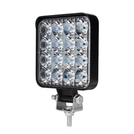 Achterlicht Offroad Verstraler LED Lamp Spotlight - Vierkant 48W - VCTparts.nl