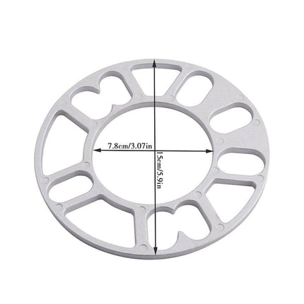 Aluminium Spoorverbreders 10mm Wiel Spacers Plaat (4 stuks) Multisteek 4X100 4X114.3 5X100 5X108 5X114.3 5X120