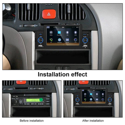 Android Auto Built -in Radio Player Digital LED Display