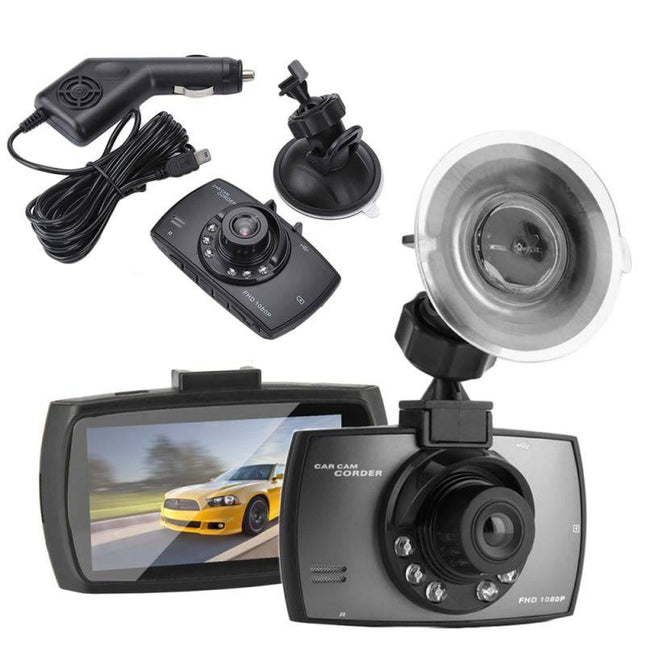 Auto dashcam hd 1080p Dashboard Enregistreur vidéo avec nachtzicht noir