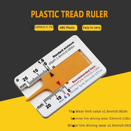 Bandenprofielmeter Gereedschap Autoband Diepte voor Wettelijk Minimum - VCTparts.nl