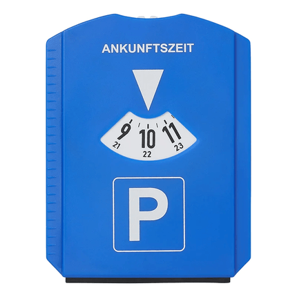 Blauwe Parkeerschijf / Parkeerkaart - Parkeren in de blauwe zone (5 in 1) - VCTparts.nl