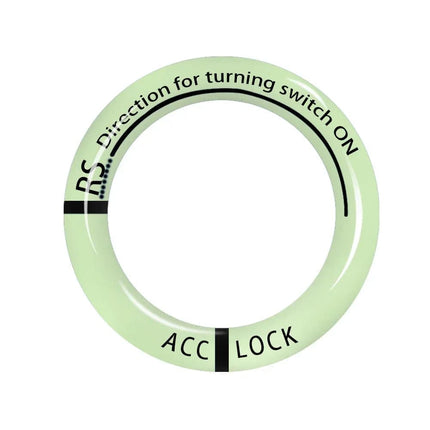 Contactslot Ring  Glow in the Dark Fluoriserende ACC Lock Lichtgevend Sleutelgat Zelfklevend - VCTparts.nl