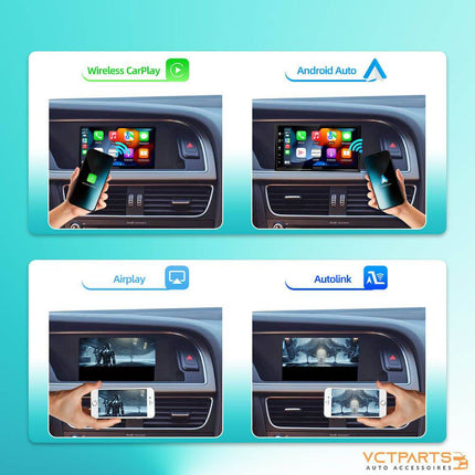 Draadloze CarPlay & Android Auto Adapter Module 1 – Voor BMW met NBT-systeem - VCTparts.nl