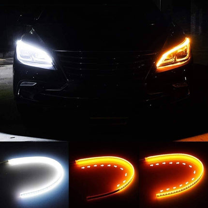 Dynamische Sequentiële led Strip - 30cm (Set) [Dagrijverlichting Knipperlichten ledstrip] - VCTparts.nl