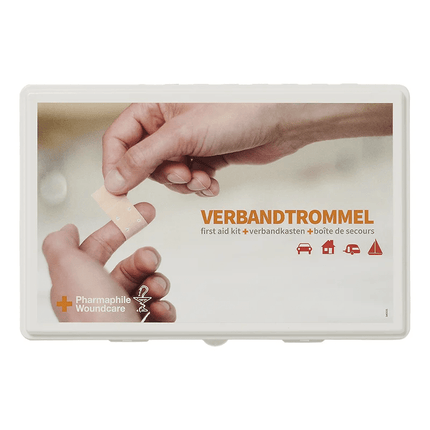 EHBO Verbanddoos 25-Delig Voor in Auto Caravan of Thuis [First Aid Kit] - VCTparts.nl