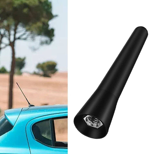 FM/AM Auto Antenne Mini Universeel Zwart (6.5 cm) - VCTparts.nl