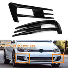 Golf 7 GTI Look Mistlicht Kap Booskijker Rooster Glans Zwart [Volkswagen Golf MK7 2013-2017] - VCTparts.nl