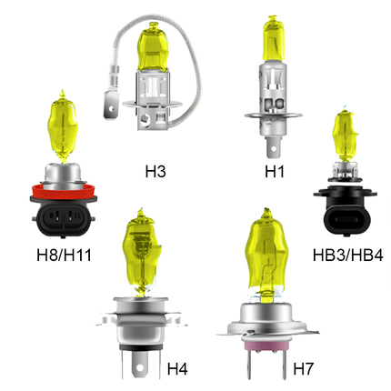 H1 Halogeen Dimlicht - Koplampen 3000K (set) - VCTparts.nl