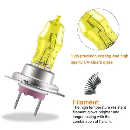 H4 Halogeen Dimlicht - Koplampen 3000K (set) - VCTparts.nl