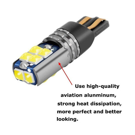 High Power led T10 IJs Blauw - W5W (set) [Stadsverlichting - Parkeerverlichting - Kentekenverlichting - Interieurverlichting] - VCTparts.nl