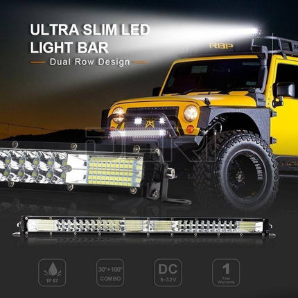 led Bar / Licht Balk - Spot Combo Beam Werk Lamp Offroad 10 Inch / 254 cm - VCTparts.nl