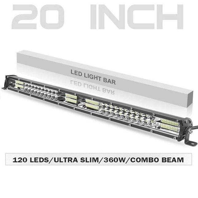 led Bar / Licht Balk - Spot Combo Beam Werk Lamp Offroad 20 Inch / 508 cm - VCTparts.nl