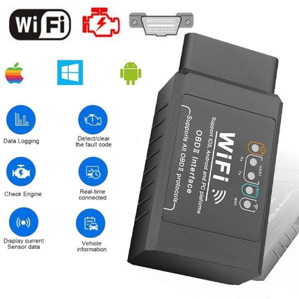 OBD2 ELM327 Diagnose Scanner WiFi Uitlezen [OBD II - IOS & Android) - VCTparts.nl