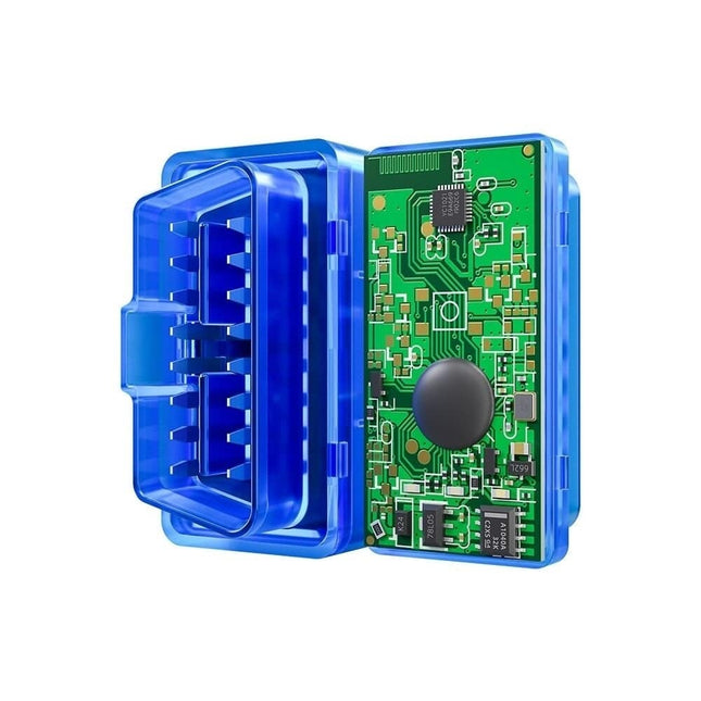 OBD2 Mini ELM327 Bluetooth V2.1 Adapter Blauw met Disk - VCTparts.nl