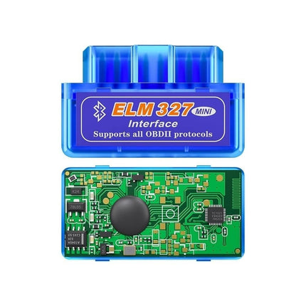 OBD2 Mini ELM327 Bluetooth V2.1 Adapter Blauw met Disk - VCTparts.nl