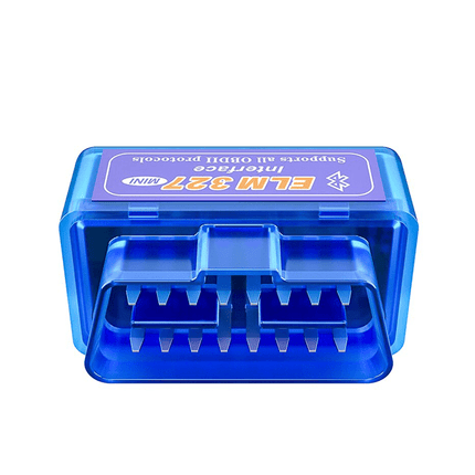 OBD2 Mini ELM327 Bluetooth V2.1 Adapter Blauw met Disk - VCTparts.nl