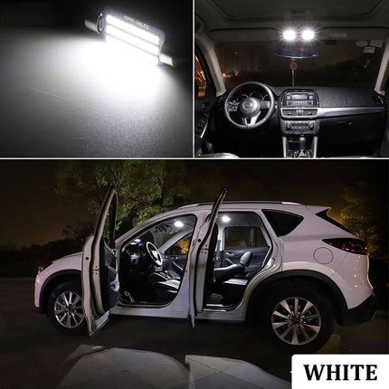 Peugeot 206 1998-2008 Interieur Verlichting Canbus led Wit 6000K - VCTparts.nl