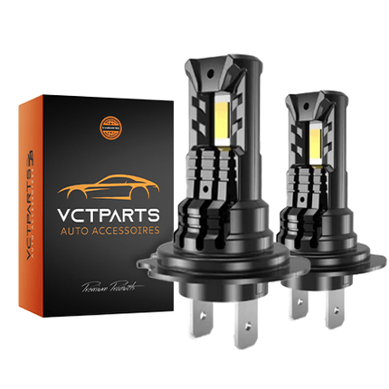 Turbo LED H7 Canbus Koplamp 150W - Ultrakrachtige 30000LM Super Wit 6500K 12V Auto Lamp - VCTparts.nl