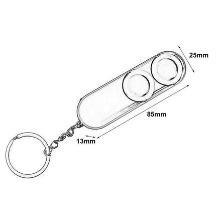 Veiligheid 120dB Zelfverdediging Alarm Tas / Sleutelhanger - VCTparts.nl