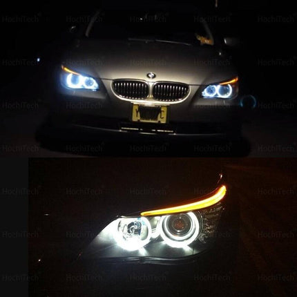 Witte led 6500K H8 Canbus Angel Eye Verlichting Voor Bmw E87 E39 M5 E60 E61 E63 E64 X3 E83 X5 E53 - VCTparts.nl