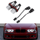 Witte led 6500K H8 Canbus Angel Eye Verlichting Voor Bmw E87 E39 M5 E60 E61 E63 E64 X3 E83 X5 E53 - VCTparts.nl