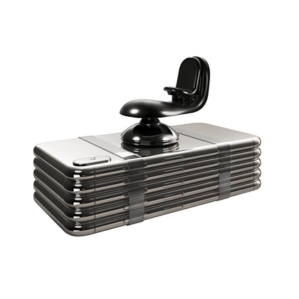 Wozinsky Auto Telefoonhouder Draaibare Magnetische 360º Ventilatierooster Clip Zwart - VCTparts.nl